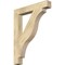 Ekena Millwork Funston Block Rough Sawn Bracket, Douglas Fir, 4"W x 28"D x 36"H BKT04X28X36FST05RDF - alternate 1